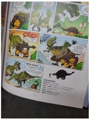 Les Dinosaures en Bande Dessinée Tome 1 par Arnaud Plumeri, Bloz et Maëla COSSON