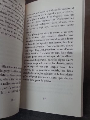 La place - Prix Nobel de Littérature 2022 d'Annie Ernaux