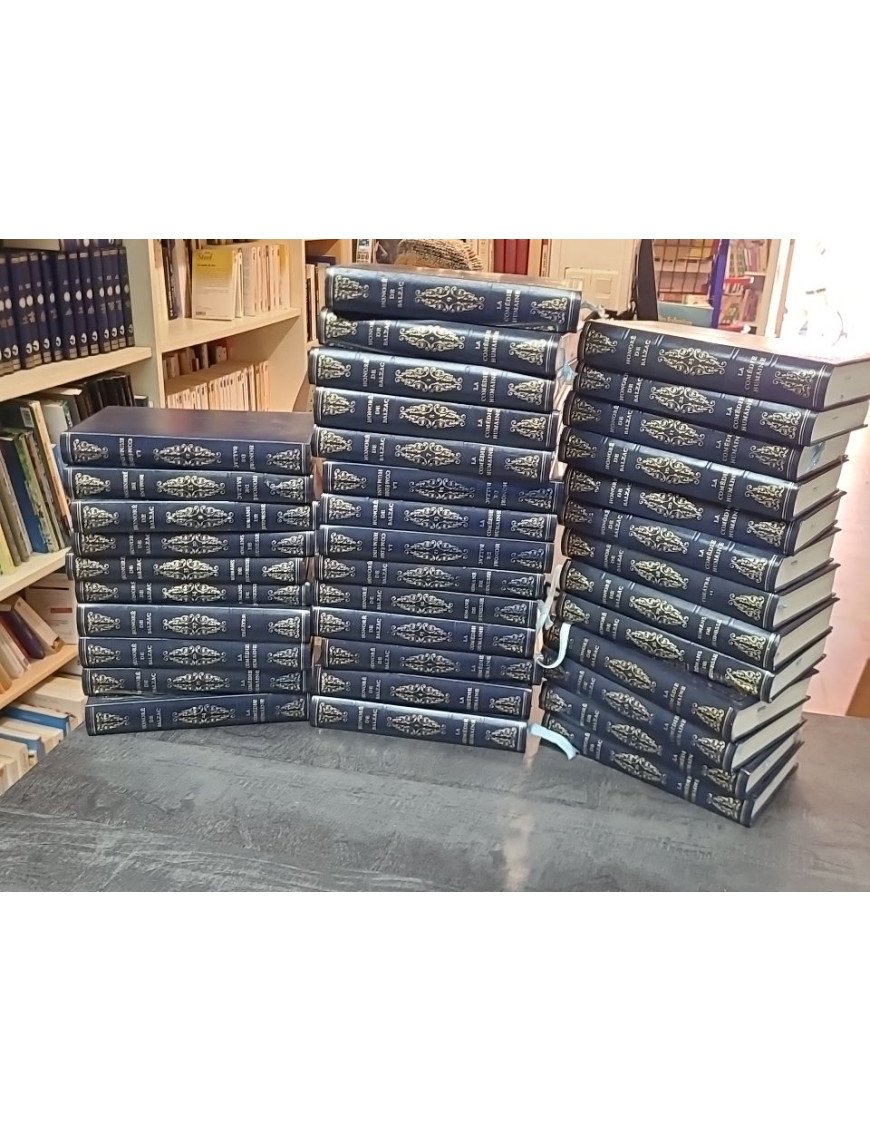 L'intégrale d'Honoré de Balzac en 37 volumes