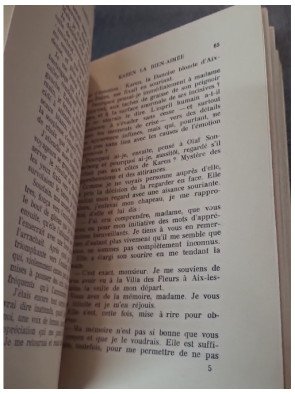 Karen la bien-aimée de Pierre Chanlaine - Roman de 1950