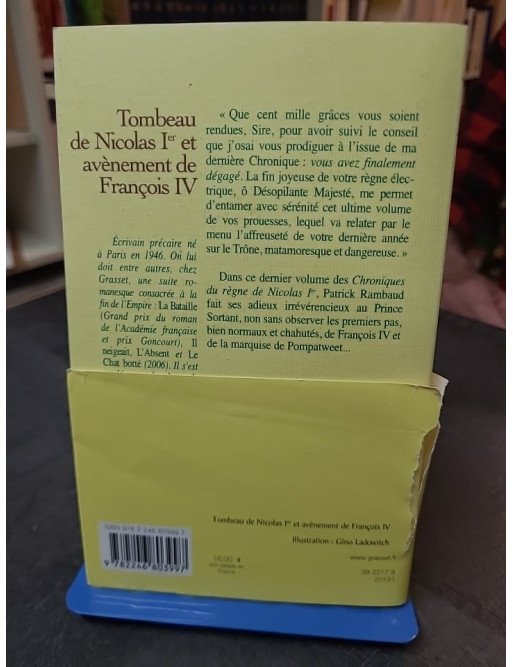 Tombeau De Nicolas Ier Et Avènement De Francois Iv - La chronique de Patrick Rambaud