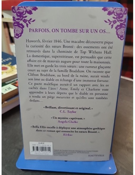 Les Os Du Diable par Bella Ellis : Une enquête glaçante des soeurs Brontë, tome 2