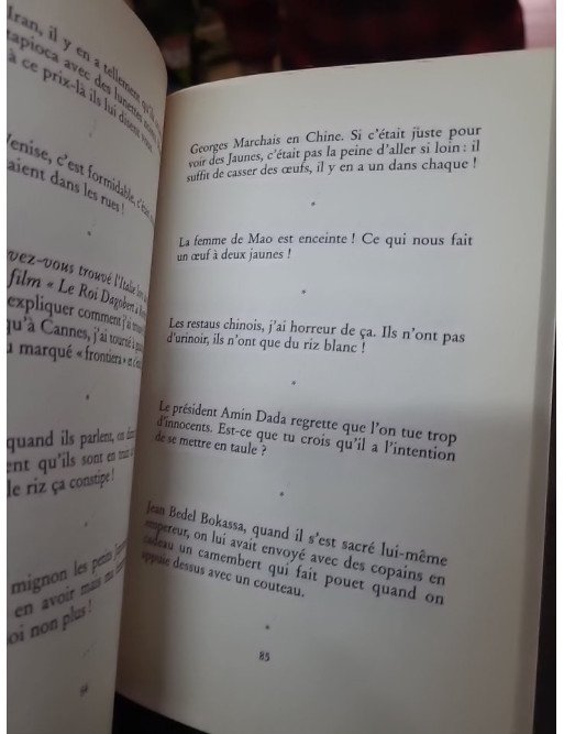 Et vous trouvez ça drôle ? Coluche : recueil d'humour, pensées et anecdotes inédites