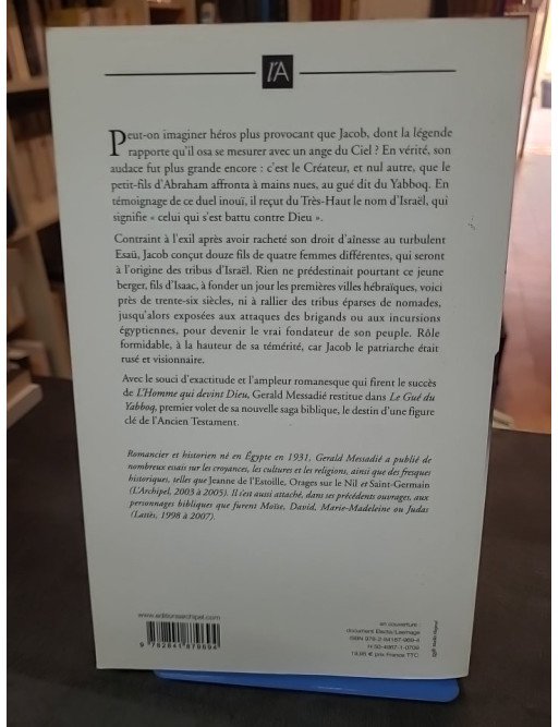 Le gué du Yabboq par Gerald Messadié : L'homme qui se battit contre Dieu