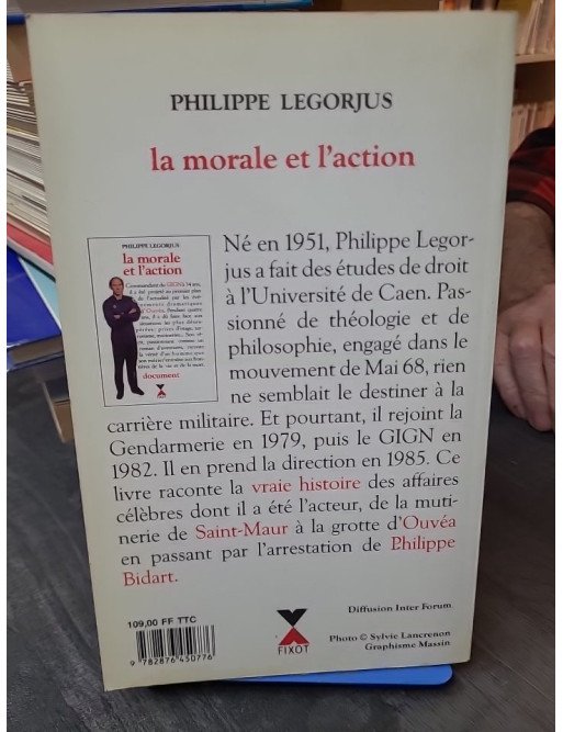 La Morale et l'action par Philippe Legorjus : Un témoignage marquant