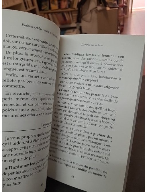 Enfants-ados : Vaincre l'obésité ! par Fridman et Selena, un guide pour la santé de l'enfant