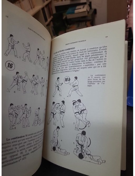 Karaté pour ceintures noires par Roland Habersetzer : techniques et combat