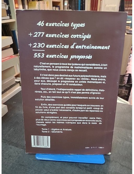 Géométrie terminales C et E par Jean-Louis Boursin : exercices et solutions pour mathématiques