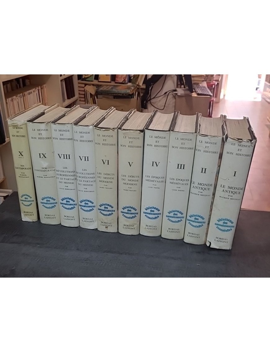 Le Monde et son Histoire : 10 premiers volumes par Bordas Laffont