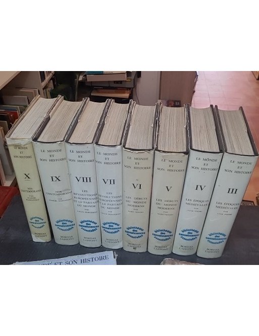 Le Monde et son Histoire : 10 premiers volumes par Bordas Laffont