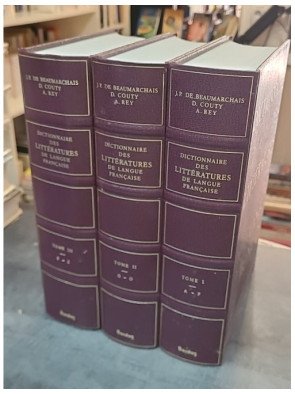 Dictionnaire des littératures de langue française par Beaumarchais, Couty et Rey