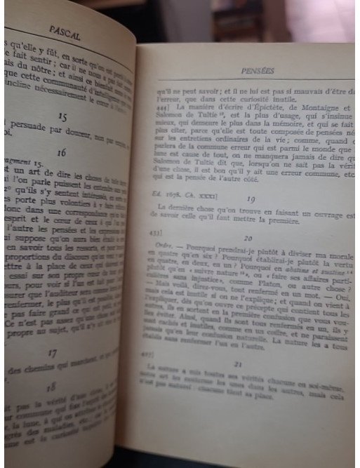 Pensées de Pascal