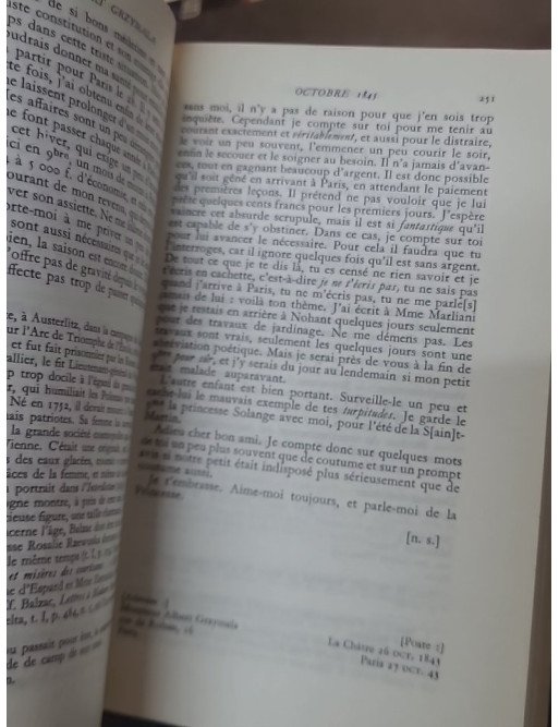Correspondance de George Sand - Tome VI (1843-1845) - Édition Georges Lubin