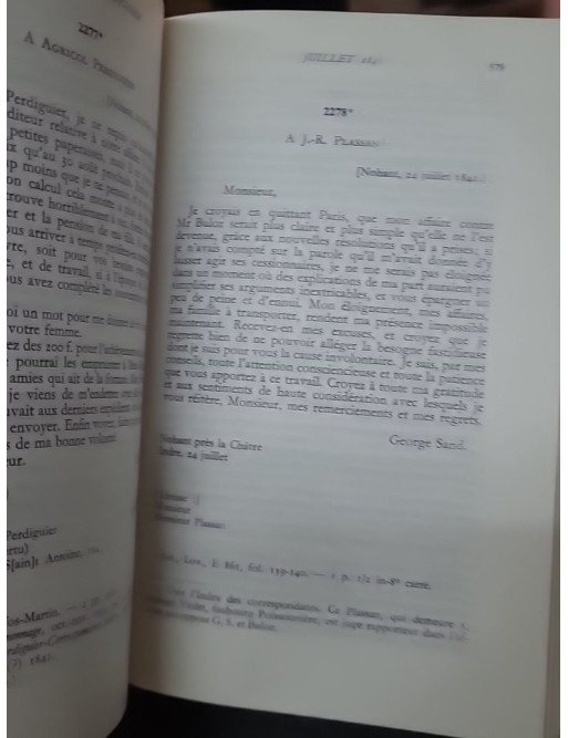 Correspondance de George Sand - Tome V (1840-1842) - Édition de Georges Lubin
