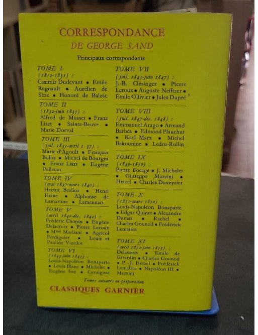 Correspondance de George Sand - Tome XI (1852-1853)