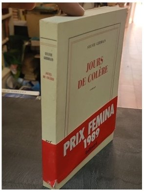 Jours de colère par Sylvie Germain