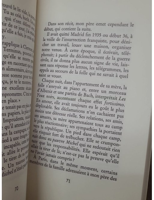 De père français de Michel del Castillo