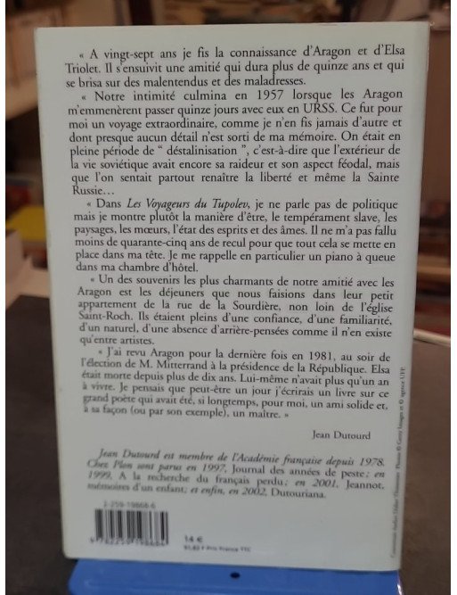 Les voyageurs du tupolev de Jean Dutourd