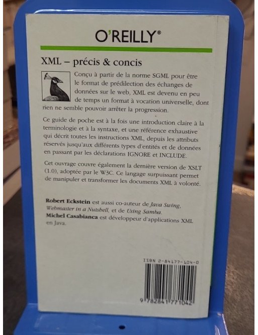XML précis et concis de Robert Eckstein