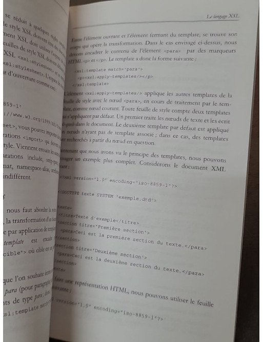 XML précis et concis de Robert Eckstein