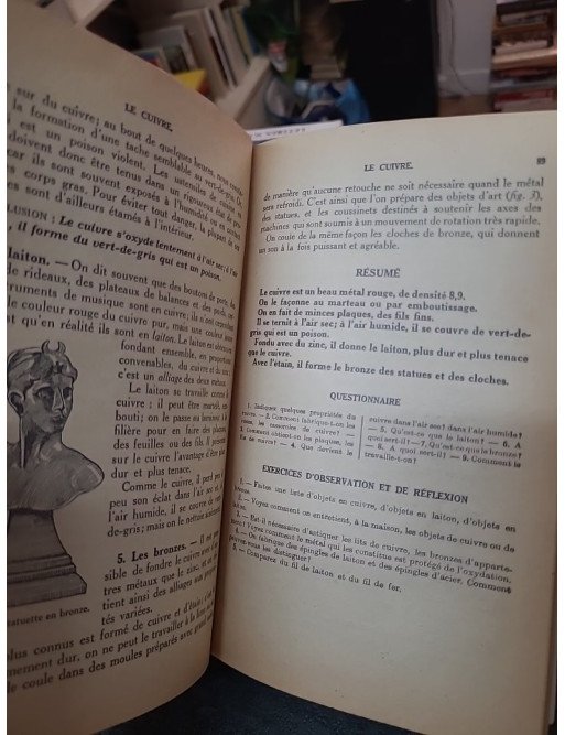 Lecons de Choses. Cours moyen. Programme 1941 par Boulet et Chabanas