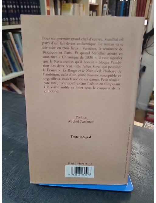Le Rouge et le Noir par Stendhal - Un classique de la littérature française