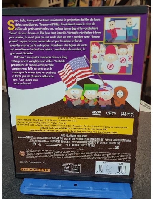 South Park - Le Film - Plus long, plus grand et pas coupé (DVD)