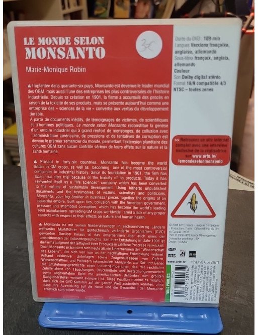 Le monde selon Monsanto (DVD)