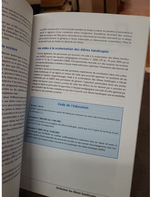 Scolariser les élèves handicapés par CNDP