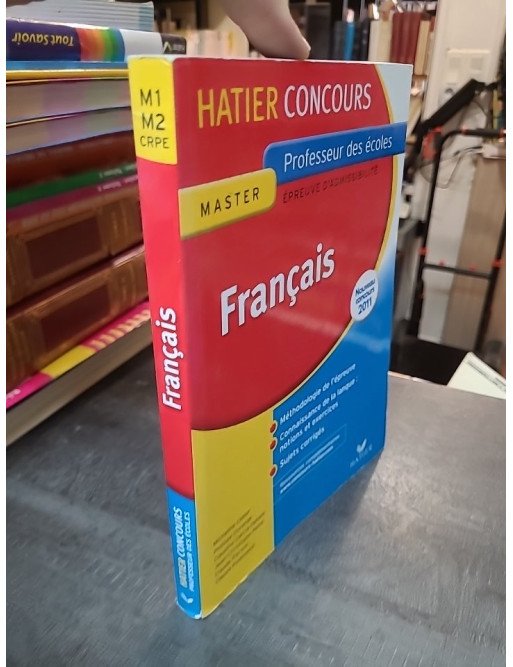 Concours de professeur des écoles, Français - Épreuve écrite d'admissibilité par M. Cellier, P. Dorange