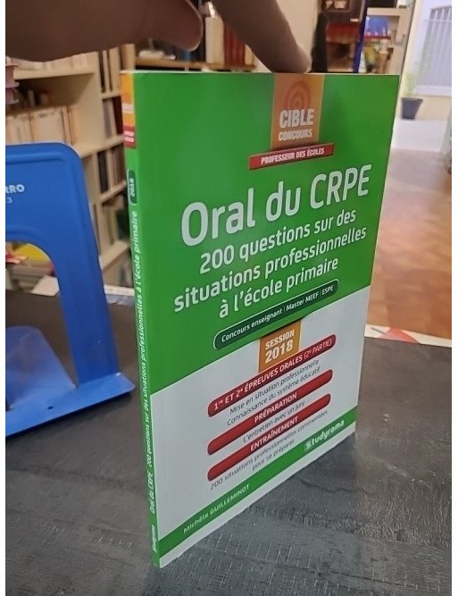 Oral du CRPE : 200 Questions sur des situations professionnelles par Michèle Guilleminot