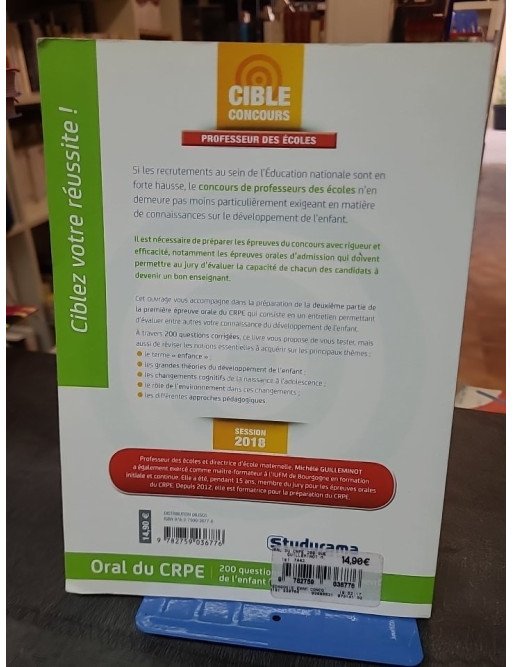 Oral du CRPE 200 questions : 2e partie épreuve orale par Michèle Guilleminot