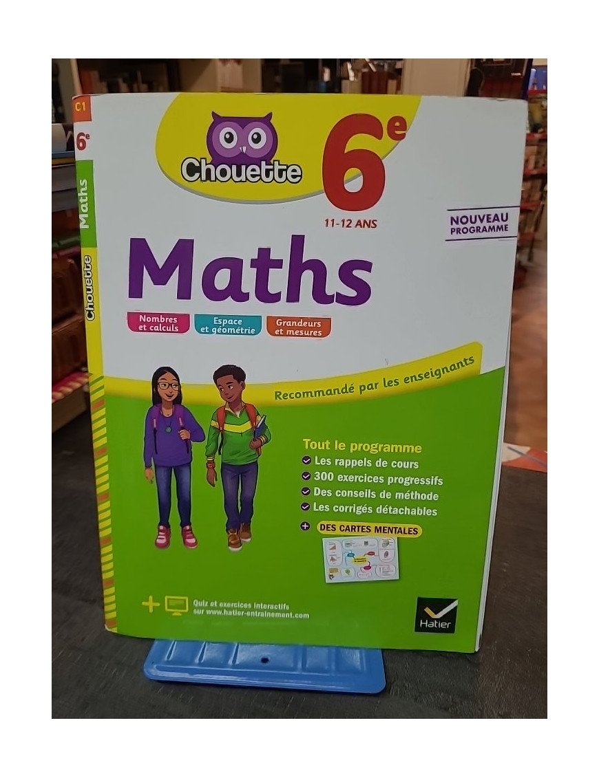 Maths 6e : Cahier d'entraînement et de révision par G. Bonnefond, D. Daviaud, B. Revranche