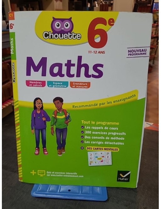 Maths 6e : Cahier d'entraînement et de révision par G. Bonnefond, D. Daviaud, B. Revranche
