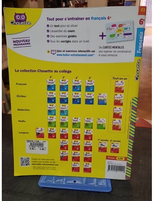 Français 6e : Cahier d'entraînement et de révision par Sandrine Girard et Thierry Marquetty