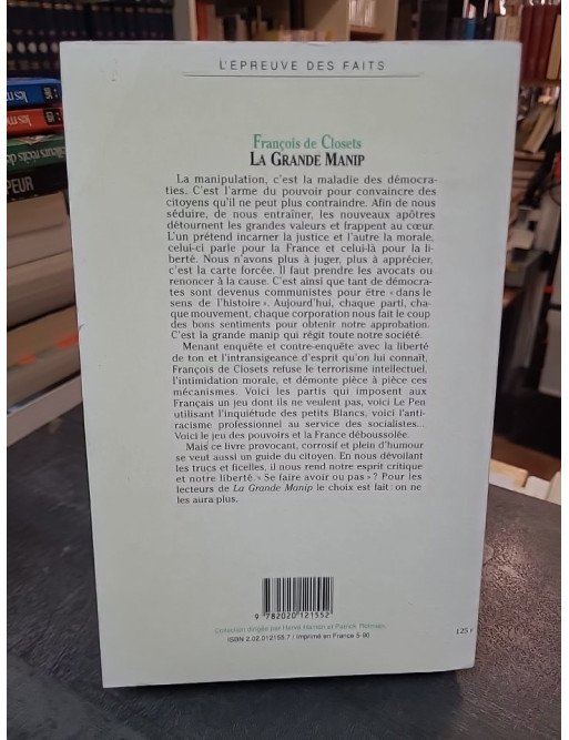 La Grande Manip - François de Closets