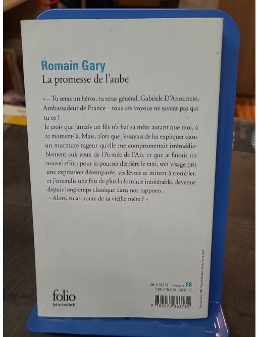 La promesse de l'aube de Romain Gary La promesse de l'aube de Romain Gary