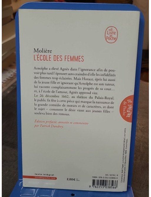 L'Ecole des femmes de Molière