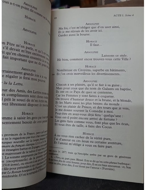 L'Ecole des femmes de Molière