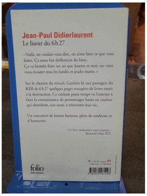 Le Liseur du 6h27 : Roman drôle et tendre de Jean-Paul Didierlaurent