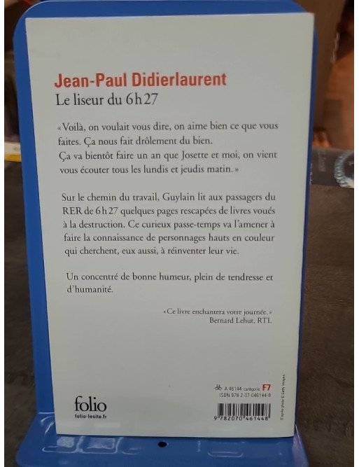 Le Liseur du 6h27 : Roman drôle et tendre de Jean-Paul Didierlaurent