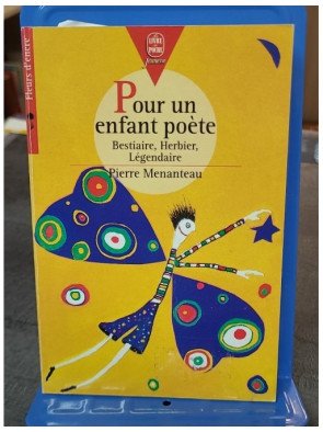 Pour un enfant poète : Poésie jeunesse de Pierre Menanteau
