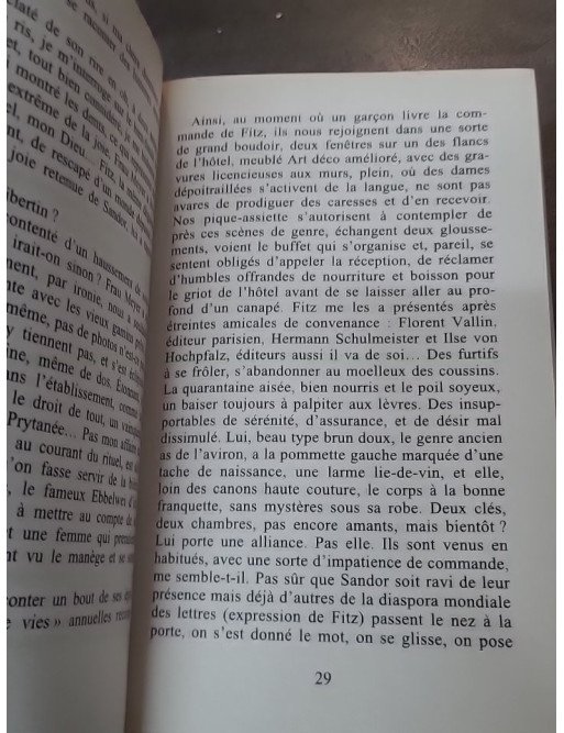 Les Amants de Francfort de Michel Quint