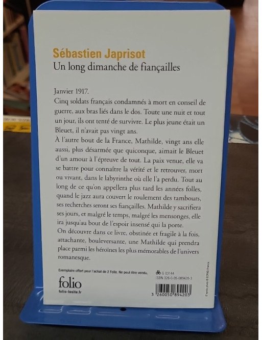 Un long dimanche de fiançailles de Sébastien Japrisot
