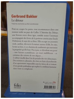 Le détour de Gerbrand Bakker