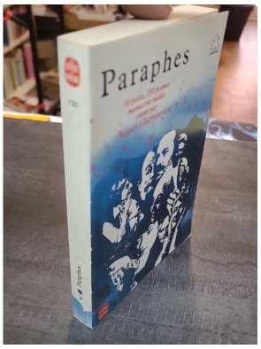 Paraphes - 50 poètes, 250 poèmes manuscrits inédits, réunis et présentés par Jacques Charpentreau