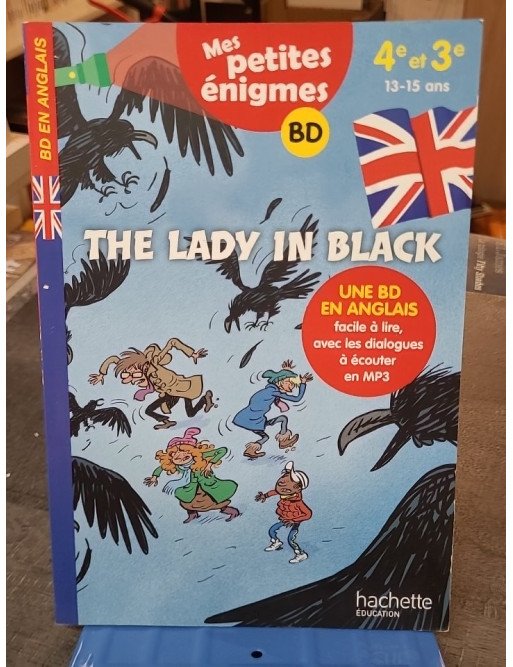 The Lady in black, Mes petites énigmes 4e/3e - Cahier de vacances 2022 de Joanna Le May