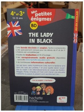 The Lady in black, Mes petites énigmes 4e/3e - Cahier de vacances 2022 de Joanna Le May