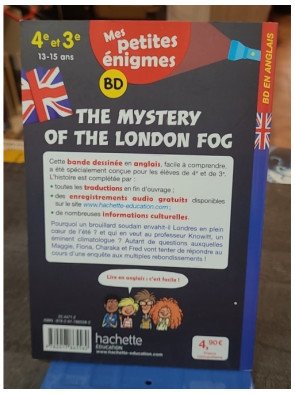 The Mystery of the London Fog, Mes petites énigmes 4e/3e - Cahier de vacances 2022 de Joanna Le May