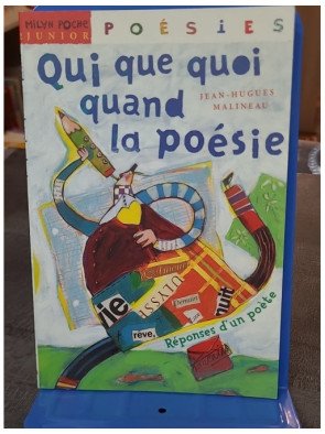 Qui que quand quoi la poésie - Réponse d'un poète de Jean-Hugues Malineau